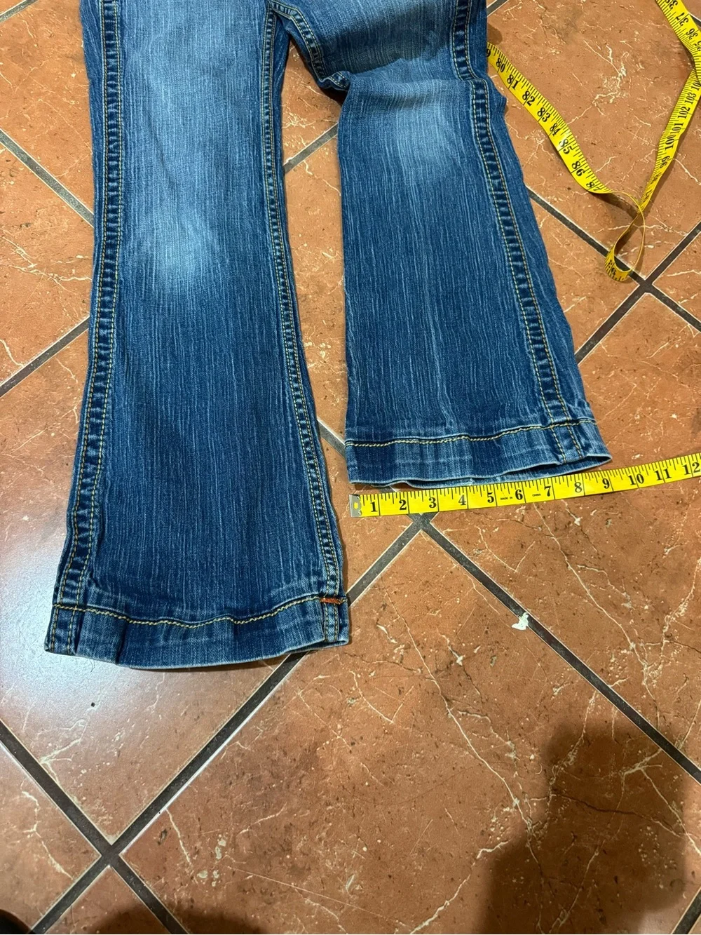 True Religion Billy Bootcut Jeans Women’s Size 28 Medium Wash Y2K Made in USA - Picture 7 of 8